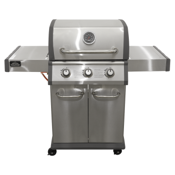 Dellonda DG16 3 Burner Deluxe Gas BBQ Grill Stainless Steel