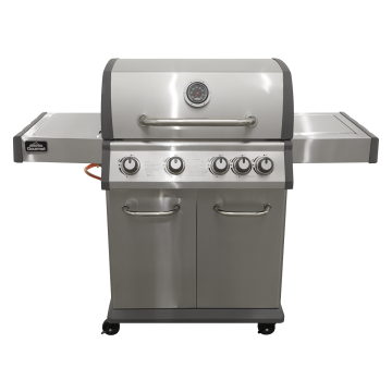 Dellonda DG17 4+1 Burner Deluxe Gas BBQ Grill Stainless Steel