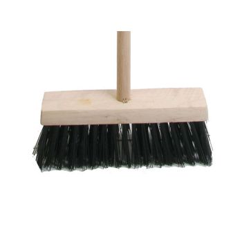 Faithfull Broom PVC 325mm (13 in) Head complete with Handle