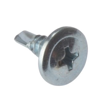 Forgefix Drywall Wafer Head Fine Thread Self Drill Zinc Plated Screws