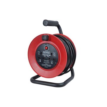 Faithfull Power Plus 2-Way 25m Cable Extension Reel 230v