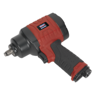 Sealey Composite Air Impact Wrench 3/8"Sq Drive - Twin Hammer