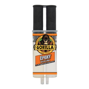 Gorilla Glue 5 Minute 2-Part Epoxy Syringe 25ml