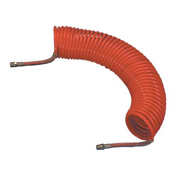 PCL 7.6m Nylon Coiled Hose Assembly 6mm I/D Hose Male Thread