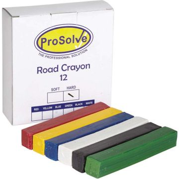 Prosolve Hard Road Crayons Packs Of 12