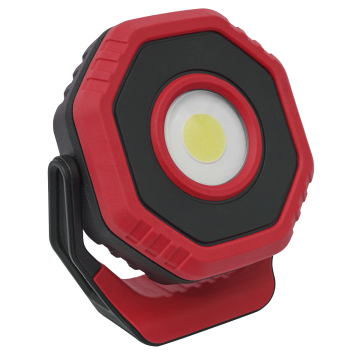 Sealey Rechargeable Pocket Floodlight with Magnet 360&deg; 7W COB LED - Red