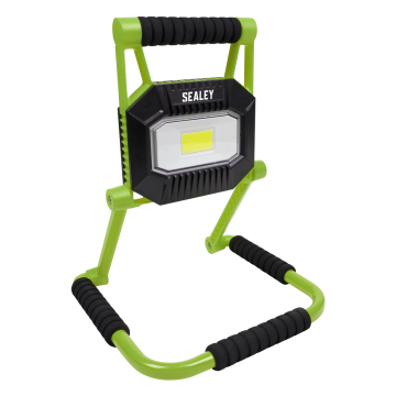 Sealey Rechargeable Portable Fold Flat Floodlight 20W COB LED Lithium-io