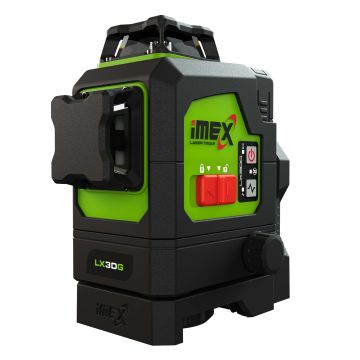 Imex LX3DG Multi-Line Laser Level With Green Beam Series II