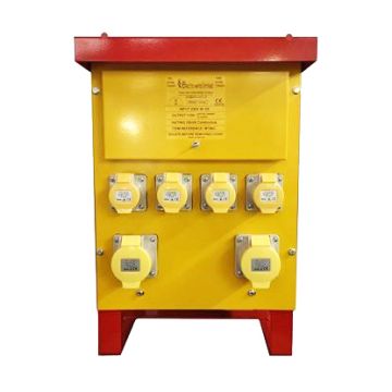 Electro-Wind Site Transformer 10kVA 230v To 110v 4x 16A 2x 32A Outlets