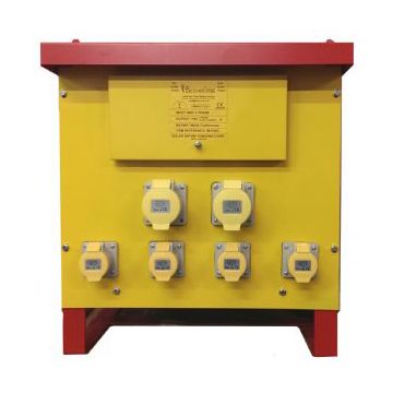 Electro-Wind Site Transformer 10kVA 415v To 110v 4x 16A 2x 32A Outlets