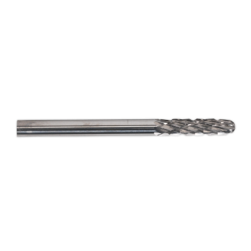 Sealey Micro Carbide Burr Ball Nose Cylinder 3mm Pack of 3