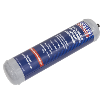 Sealey Gas Cylinder Disposable Argon 100g