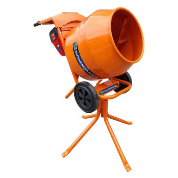 Altrad Belle Minimix 150E+ Compact Tip-Up Battery Cement Mixer BODY & STAND ONLY