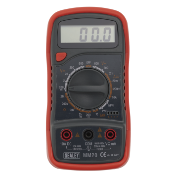 Sealey Digital Multimeter 8 Function with Thermocouple