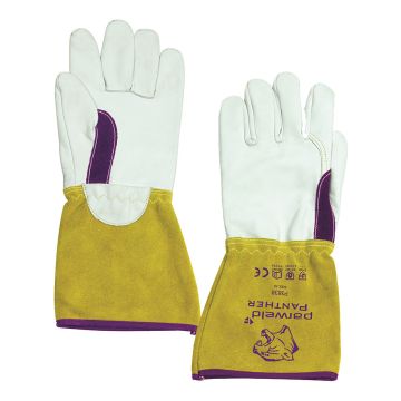 Parweld Panther Leather Fingertip TIG Gloves