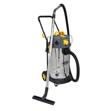 Sealey Vacuum Cleaner Industrial Dust-Free Wet/Dry 38L 1100W/110V Stainl