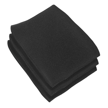 Sealey Foam Filter - Pack of 3