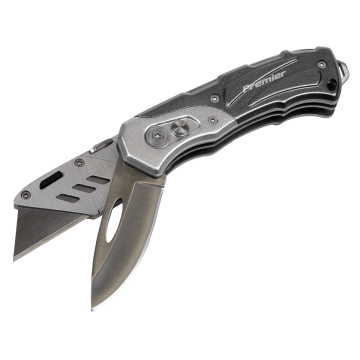 Sealey Premier Twin-Blade Locking Pocket Knife