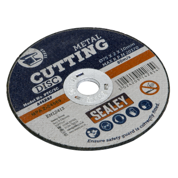 Sealey Cutting Disc &Oslash;75 x 2mm 10mm Bore