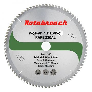 Rotabroach Cermet Blade Aluminium 230mm