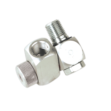 Sealey Z-Swivel Air Hose Connector with Regulator 1/4"BSP