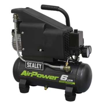 Sealey Compressor 6L Direct Drive 1hp