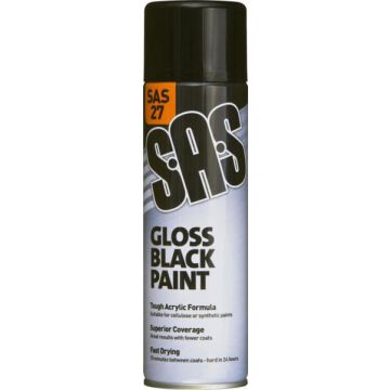 SAS Gloss Black Paint 500ml