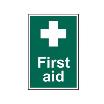 Scan First Aid - PVC 200 x 300mm