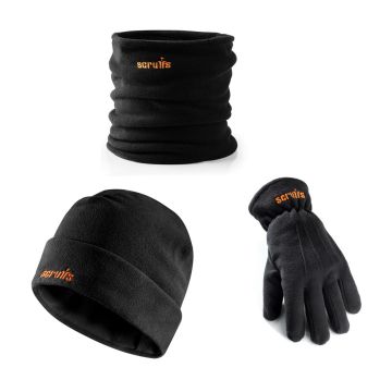 Scruffs Winter Essentials Pack - Gloves, Hat & Neck Warmer