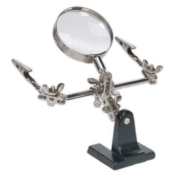 Sealey Mini Robot Soldering Stand with Magnifier