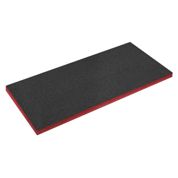 Sealey Easy Peel Shadow Foam Red/Black 1200 x 550 x 50mm