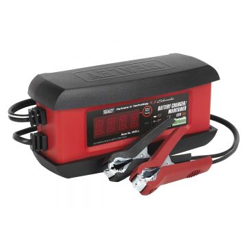 Sealey Schumacher Intelligent Lithium Battery Charger/Maintainer 3Amp 12V