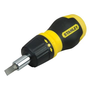 Stanley Tools Multibit Stubby Screwdriver With Bits