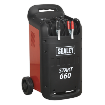 Sealey Starter/Charger 660/100Amp 12/24V 230V