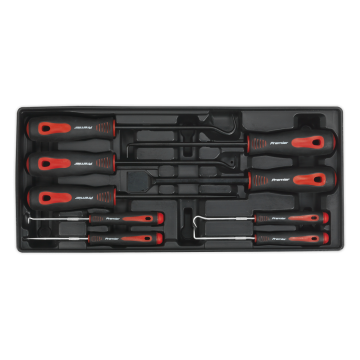 Sealey Tool Tray with Scraper & Hook Set 9pc