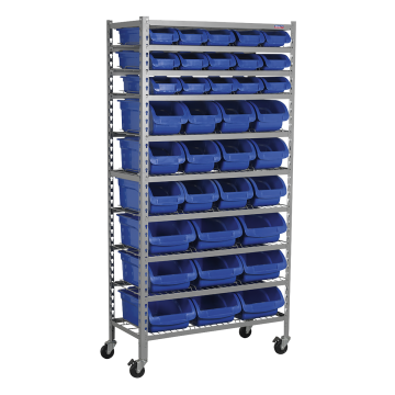 Sealey Mobile Bin Storage System 36 Bins