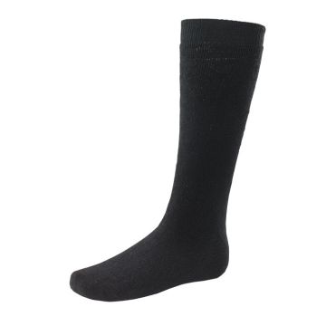 Beeswift Thermal Terry Socks Long Length Pack 3 Black