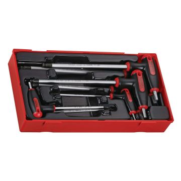 Teng Tools 7 Piece T Handle AF Hex Key Set
