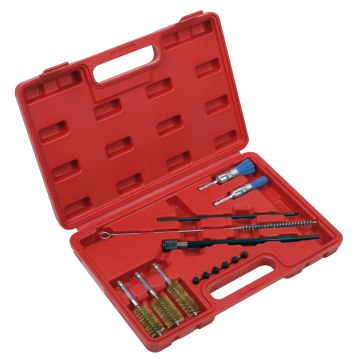 Sealey Cleaning Brush Set Injector Bore 14 Piece