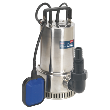 Sealey WPS250A Stainless Submersible Water Pump 250 Ltr/Min 230v