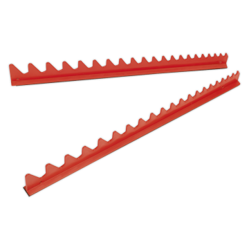 Sealey Sharks Teeth Spanner Rack Magnetic 2pc