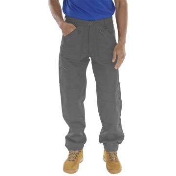 Beeswift Action Work Trousers Grey
