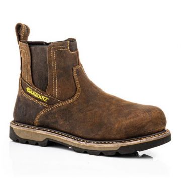 Buckler B1180 Goodyear Welted Full Safety Dealer Boots Brown