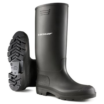 Dunlop Pricemastor Non-Safety Wellington Boots Black