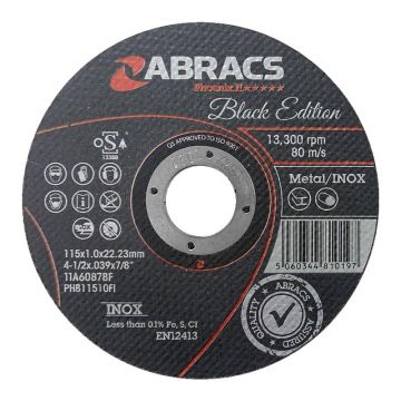 Abracs Black Edition Cutting Discs