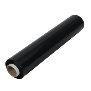 Black Pallet Wrap 500mm x 250m 23 Micron