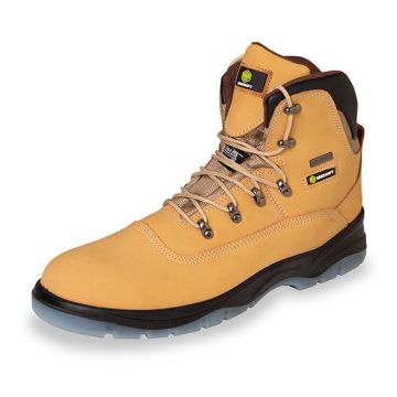 Beeswift S3 Full Safety Thinsulate Steel Toe Cap Leather Boots Tan