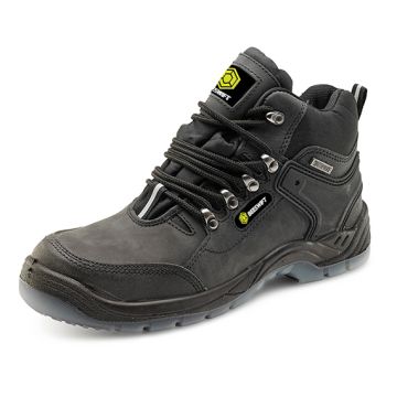 Beeswift S3 Full Safety Steel Toe Cap Hiker Boots Black