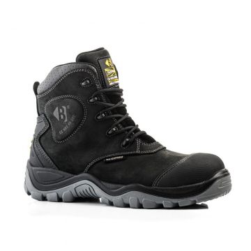 Buckler Bang Guardz Full Safety Lace Boots Black