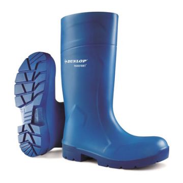 Dunlop Purofort Foodpro Multigrip Safety Wellington Boots Blue